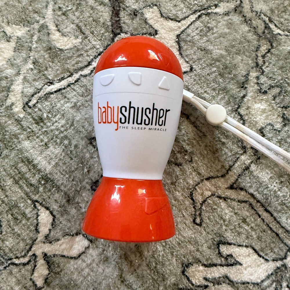 Baby Shusher Sleep Miracle Device - orange and White
